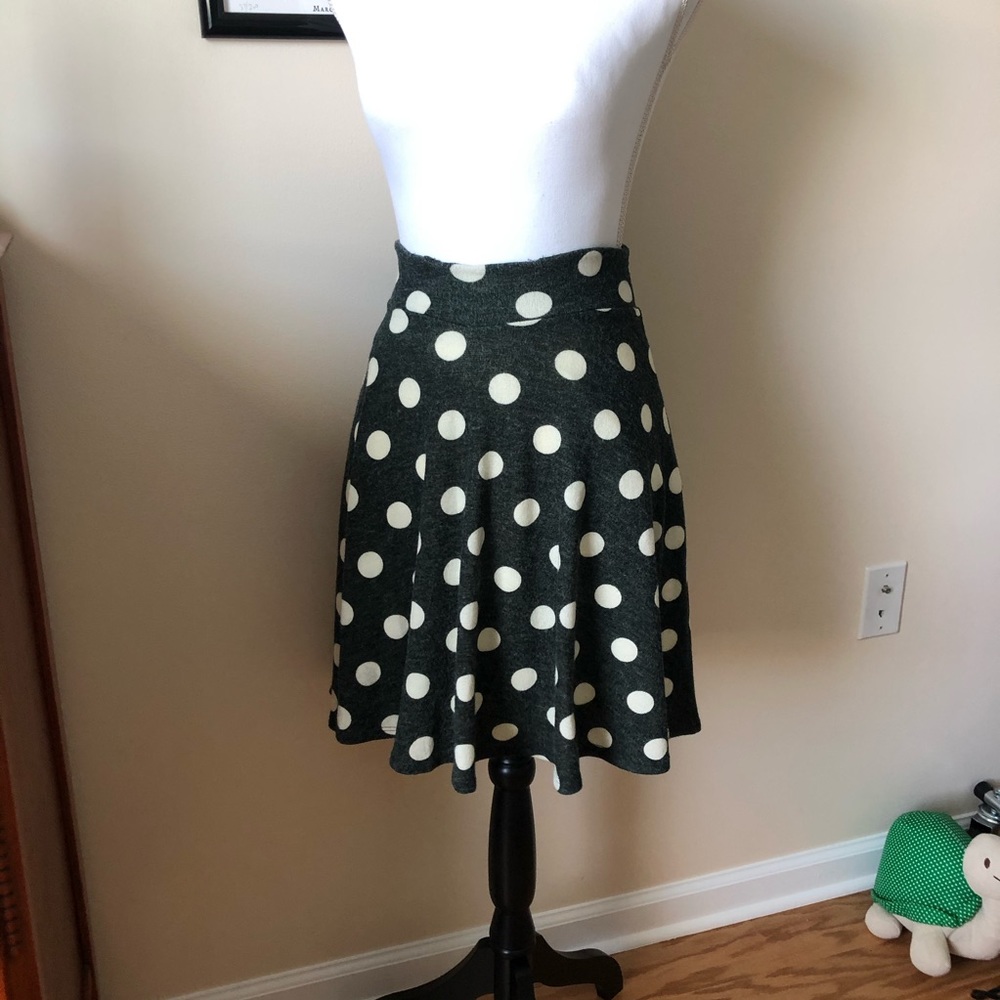 Modcloth Polka Dot swing skirt